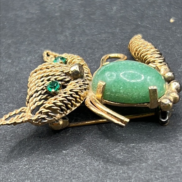 Vintage RARE Grosse 1961 fox brooch - Picture 3 of 8